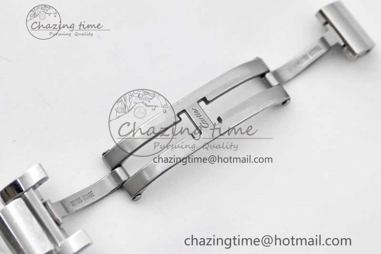 Tank Louis Ladies 33.7mm SS K11F Best Edition White Dial on SS Bracelet Ronda Quartz