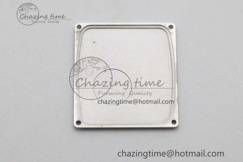 Tank Must Large SS K11F 1:1 Best Edition White Dial Diamonds Bezel on Satin Leather Strap Ronda Quartz