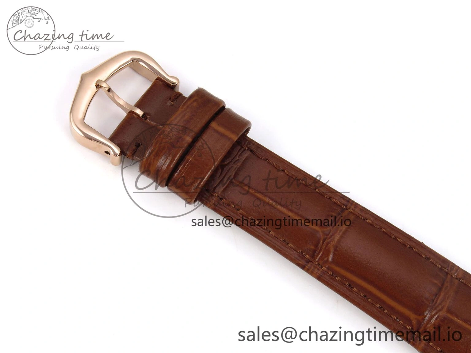 Tank Must RG 22mm AF 1:1 Best Edition White Dial on Brown Leather Strap Ronda Quartz