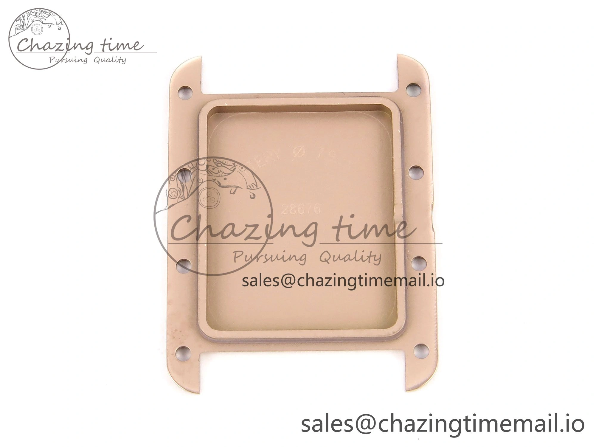Tank Must RG 22mm AF 1:1 Best Edition White Dial on Brown Leather Strap Ronda Quartz