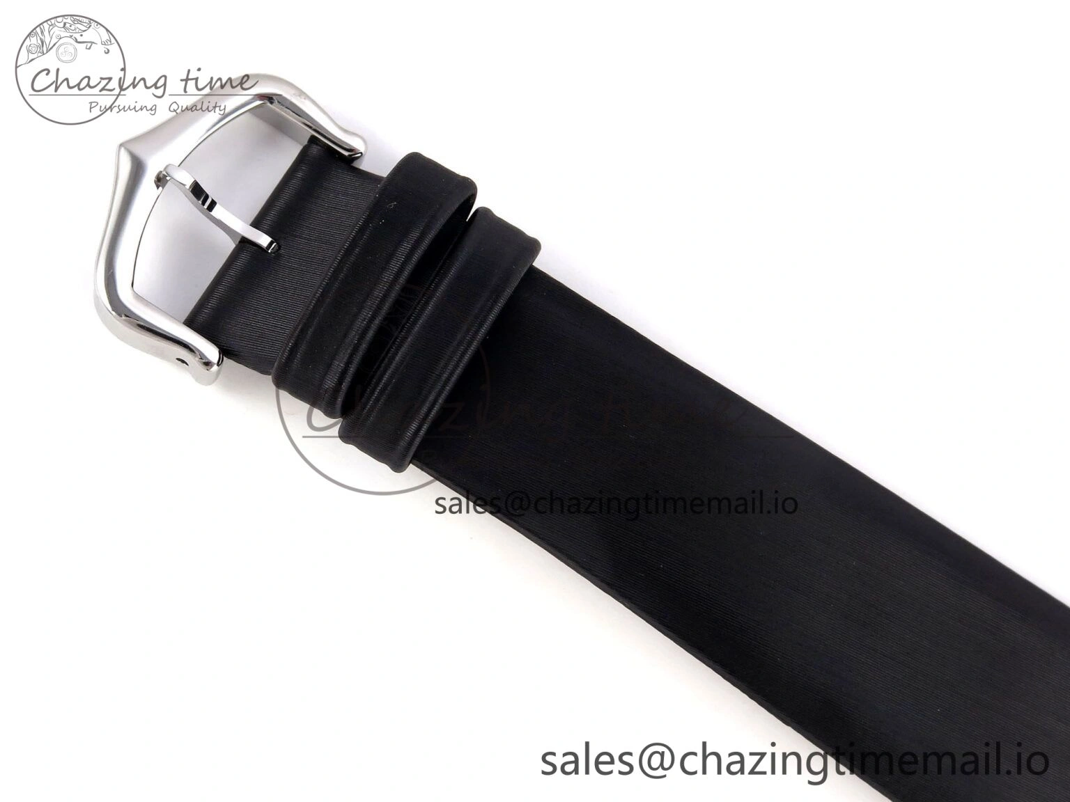 Tank Must SS 25.5mm AF 1:1 Best Edition White Dial Diamonds Bezel on Black Fabric Strap Ronda Quartz