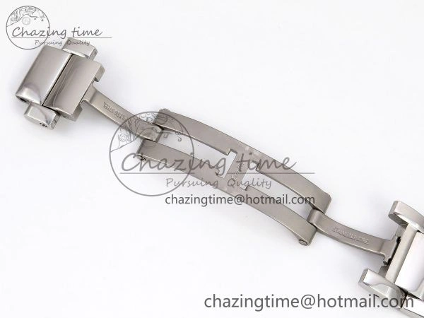 Tank Must SS 33.7mm DRF 1:1 Best Edition White Dial on SS Bracelet Jap Quartz