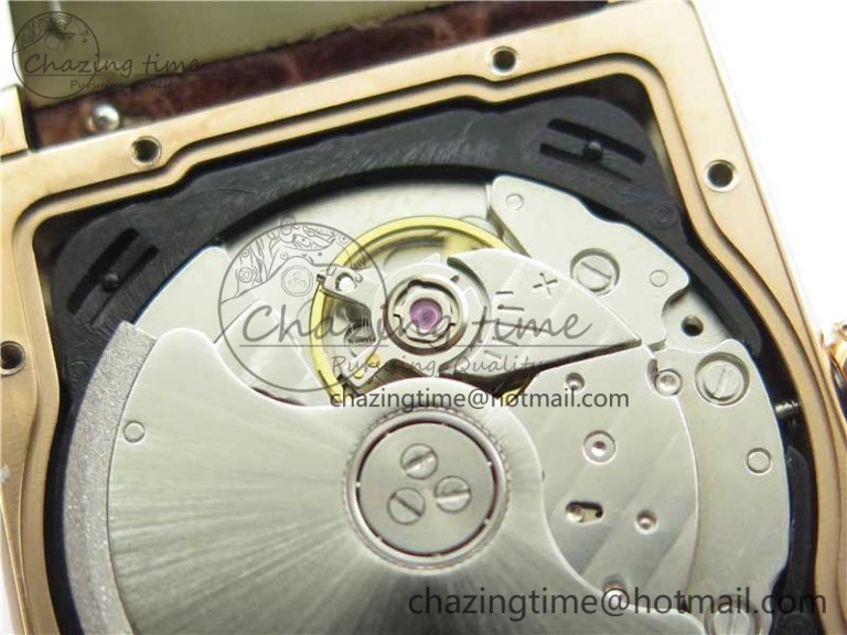 Tank Solo 31mm RG V9F 1:1 Best Edition White Dial on Brown Leather Strap MIYOTA 9015