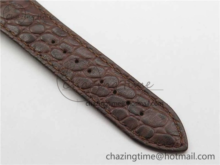 Tank Solo 31mm RG V9F 1:1 Best Edition White Dial on Brown Leather Strap MIYOTA 9015