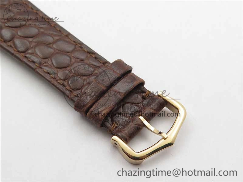 Tank Solo 31mm RG V9F 1:1 Best Edition White Dial on Brown Leather Strap MIYOTA 9015