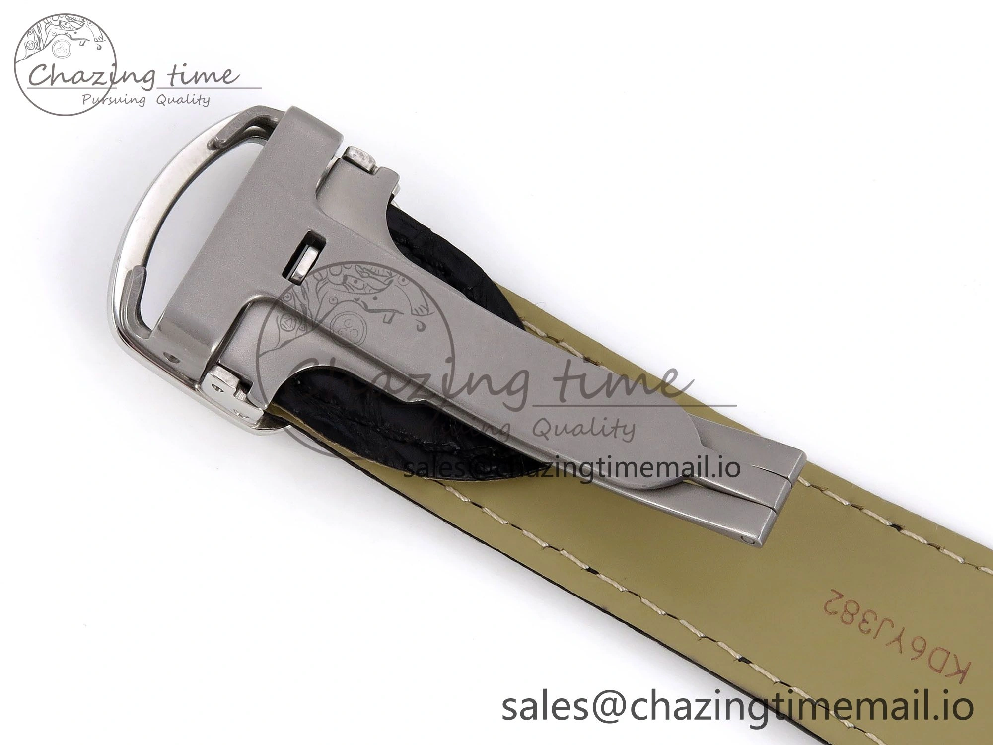 Tank Solo 31mm SS AF 1:1 Best Edition White Dial Diamonds Bezel on Black Croco Strap MIYOTA 9015