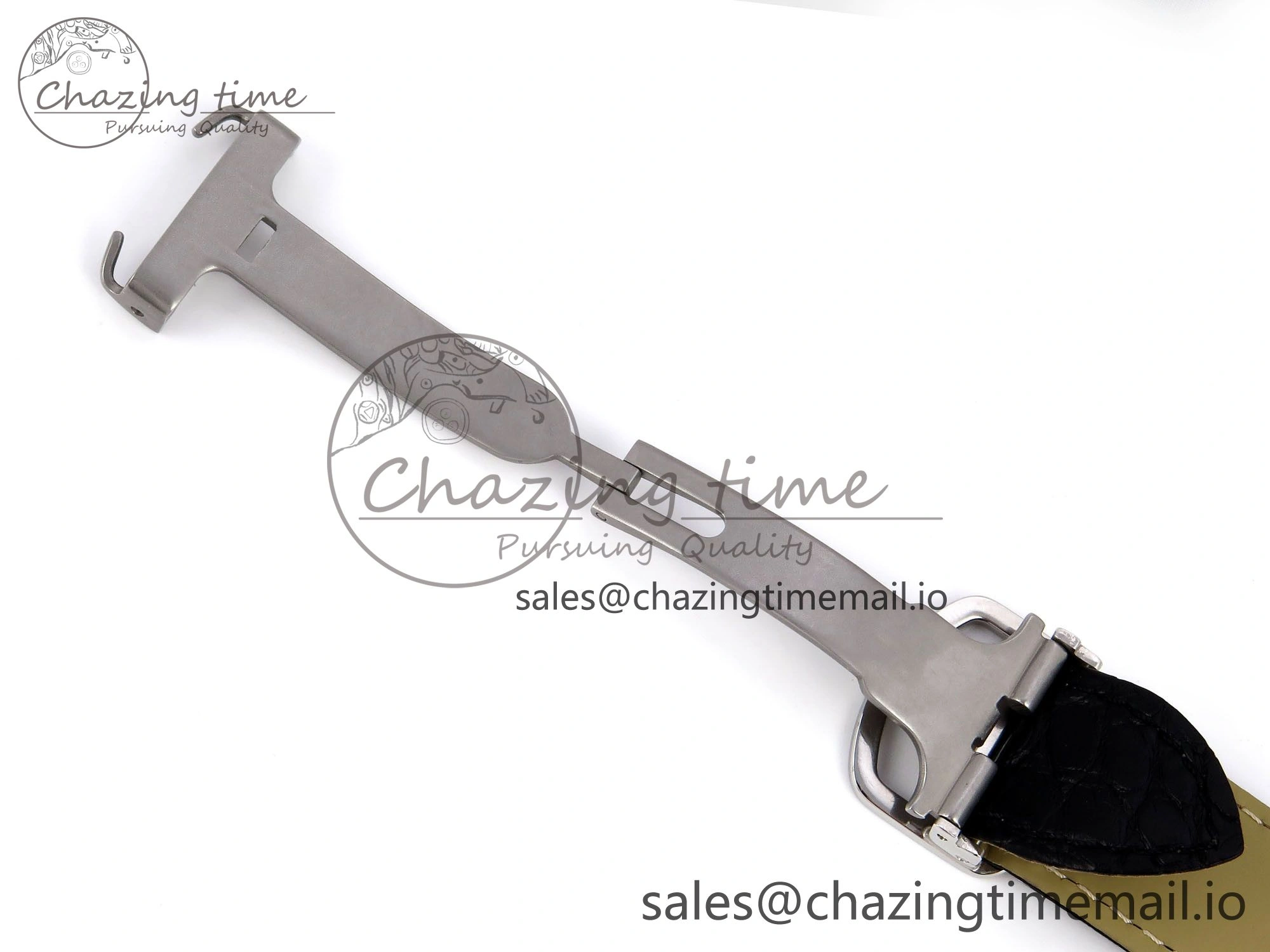 Tank Solo 31mm SS AF 1:1 Best Edition White Dial Diamonds Bezel on Black Croco Strap MIYOTA 9015