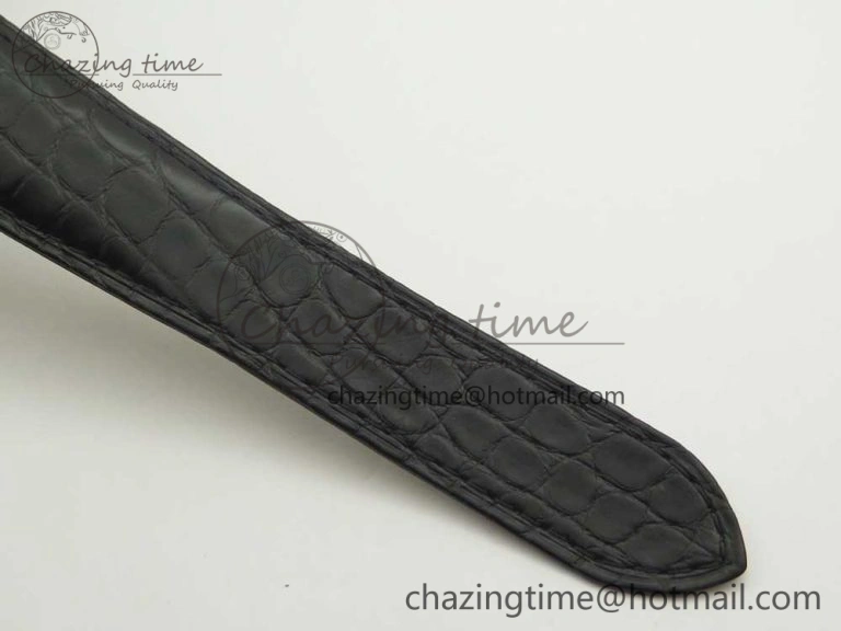 Tank Solo 31mm SS KZF 1:1 Best Edition White Dial on Black Leather Strap MIYOTA 9015