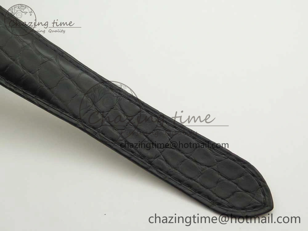 Tank Solo 31mm SS KZF 1:1 Best Edition White Dial on Black Leather Strap MIYOTA 9015