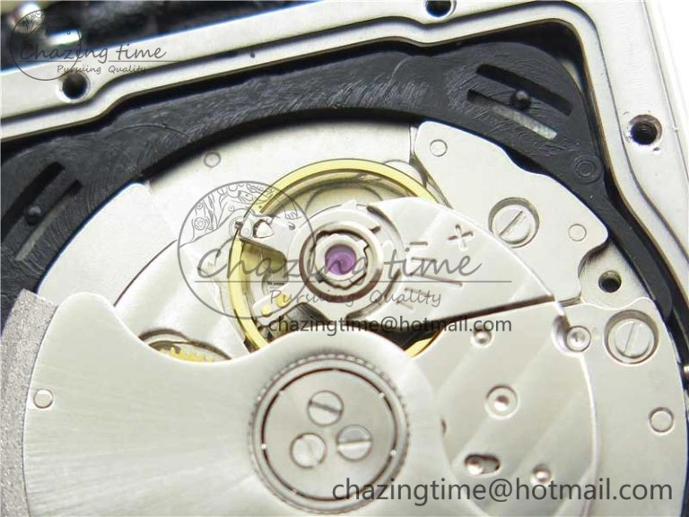 Tank Solo 31mm SS V9F 1:1 Best Edition White Dial on Black Leather Strap MIYOTA 9015