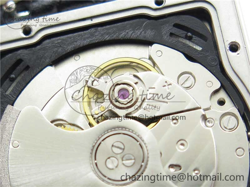Tank Solo 31mm SS V9F 1:1 Best Edition White Dial on Black Leather Strap MIYOTA 9015