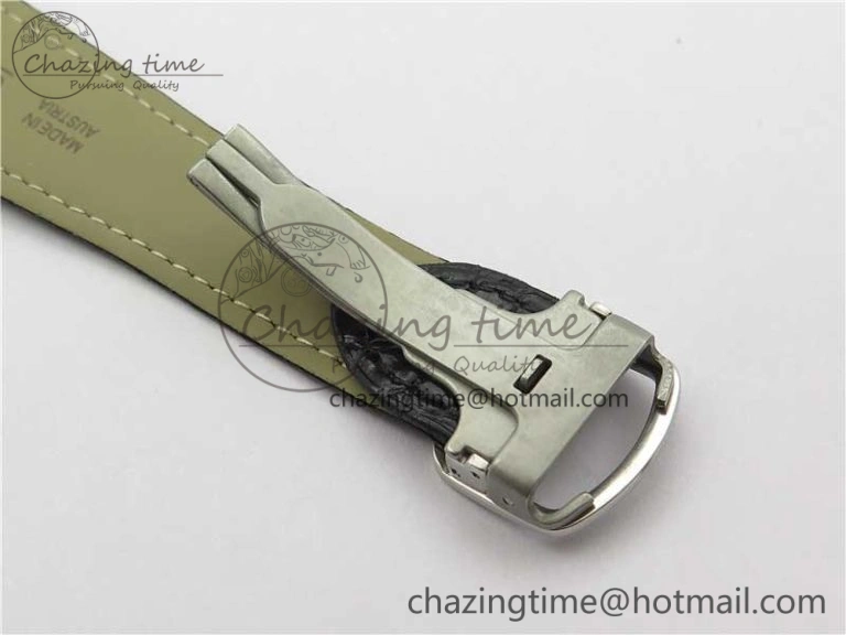 Tank Solo 31mm SS V9F 1:1 Best Edition White Dial on Black Leather Strap MIYOTA 9015