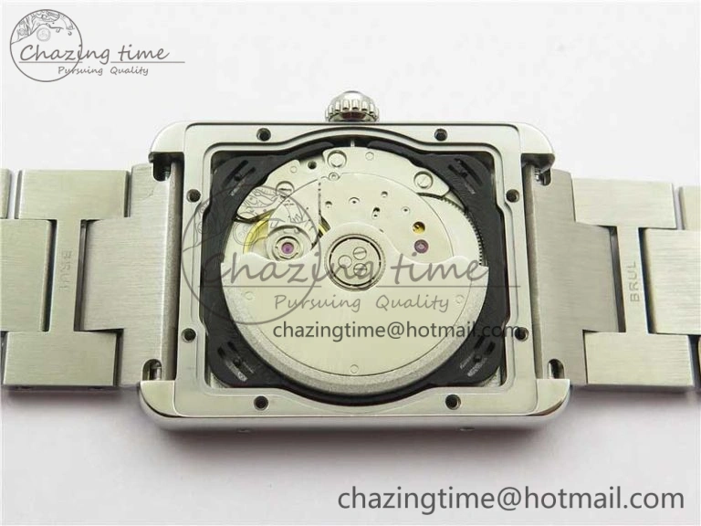 Tank Solo 31mm SS V9F 1:1 Best Edition White Dial on SS Bracelet MIYOTA 9015