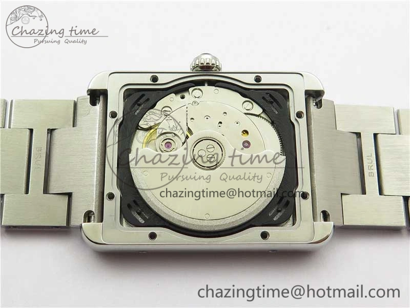 Tank Solo 31mm SS V9F 1:1 Best Edition White Dial on SS Bracelet MIYOTA 9015