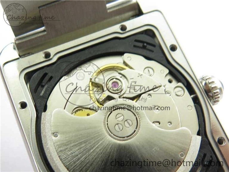 Tank Solo 31mm SS V9F 1:1 Best Edition White Dial on SS Bracelet MIYOTA 9015