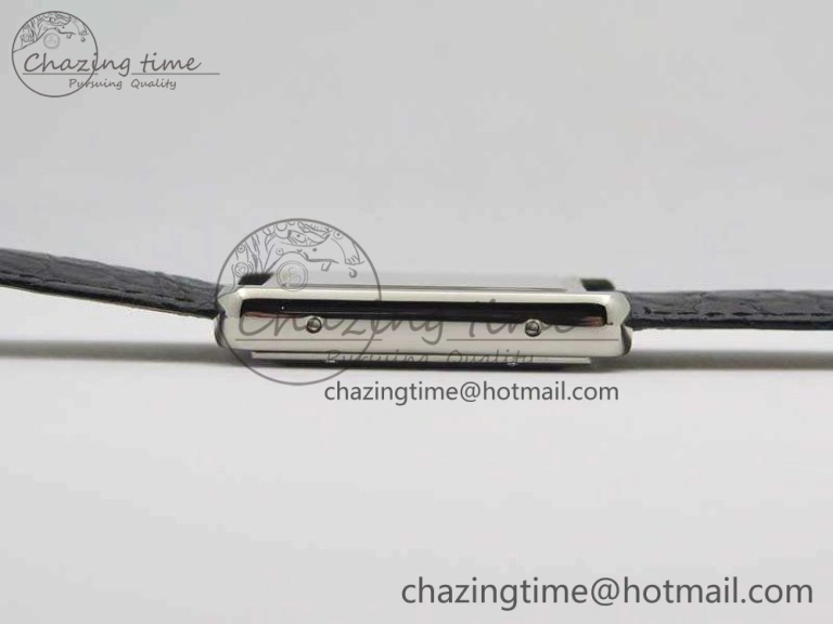Tank Solo 31mm SS ZF 1:1 Best Edition White Dial On Black Leather Strap MIYOTA 9015