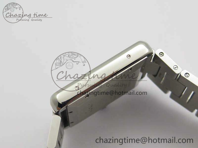 Tank Solo 31mm SS ZF 1:1 Best Edition White Dial On SS Bracelet MIYOTA 9015