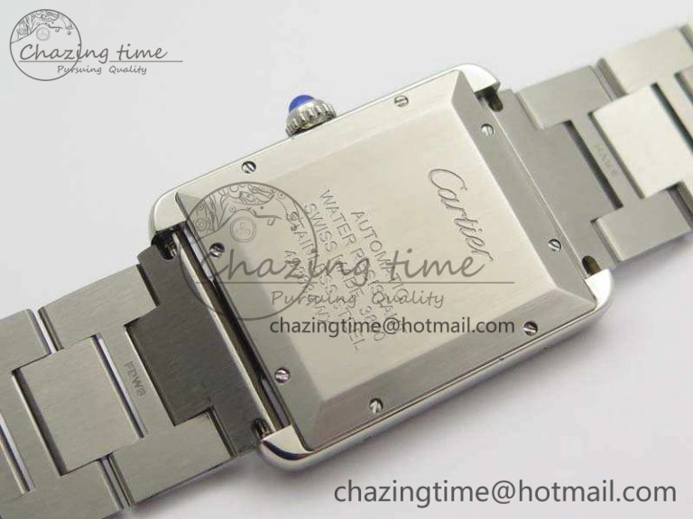 Tank Solo 31mm SS ZF 1:1 Best Edition White Dial On SS Bracelet MIYOTA 9015