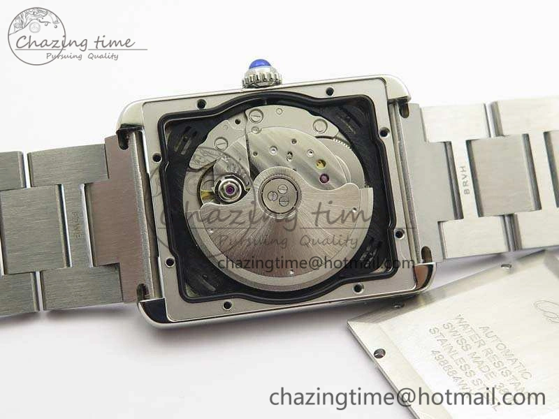Tank Solo 31mm SS ZF 1:1 Best Edition White Dial On SS Bracelet MIYOTA 9015