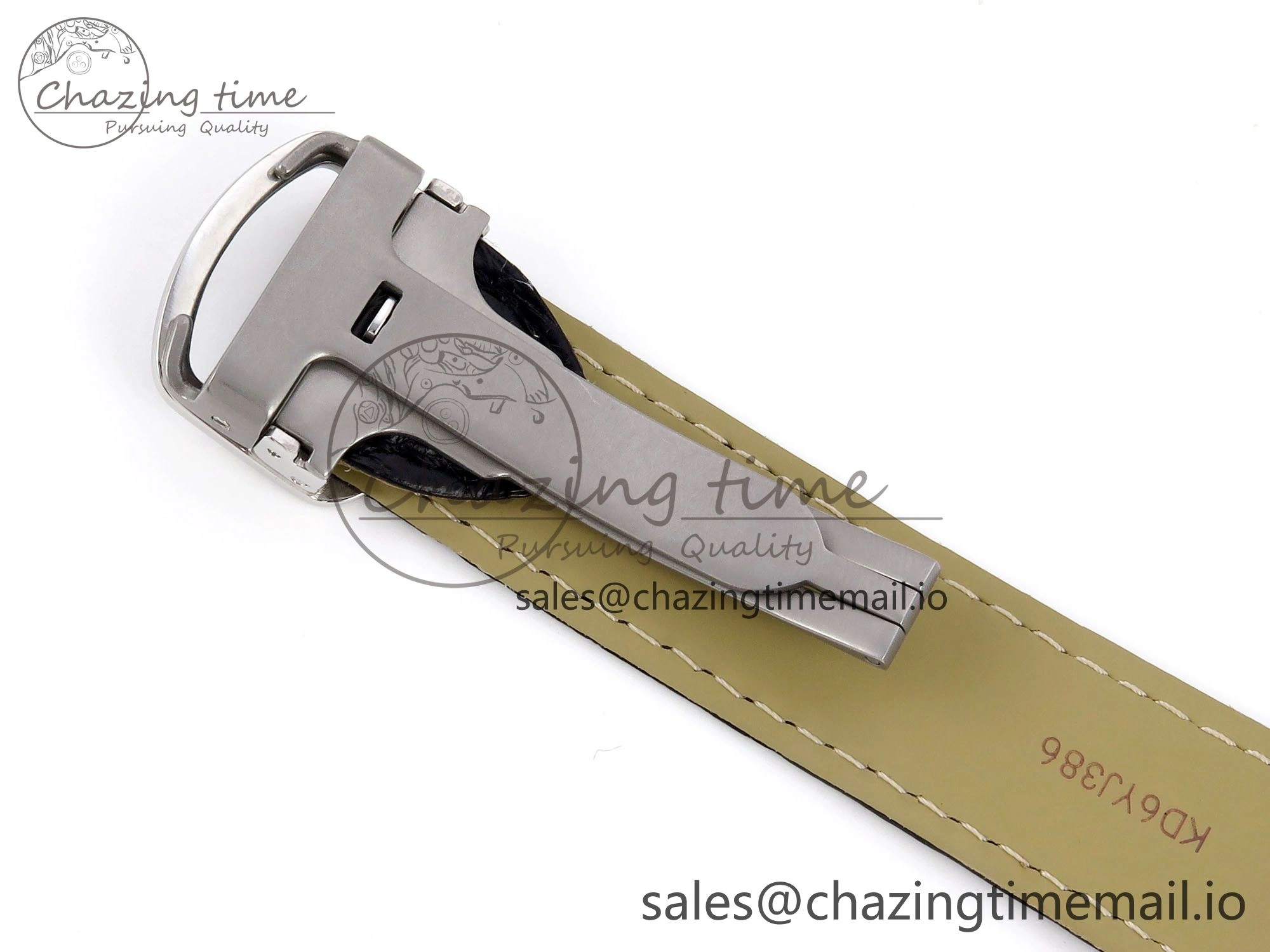 Tank Solo Ladies 28mm SS AF 1:1 Best Edition White Dial Diamonds Bezel on Black Croco Strap Ronda Quartz