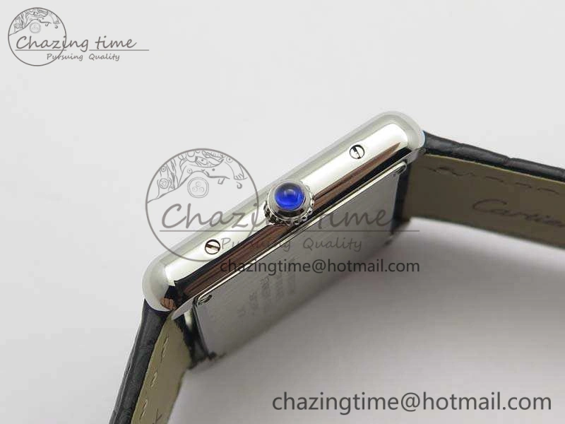 Tank Solo W5200002 Ladies 25mm SS LMF 1:1 Best Edition White Dial On Leather Strap Ronda Quartz