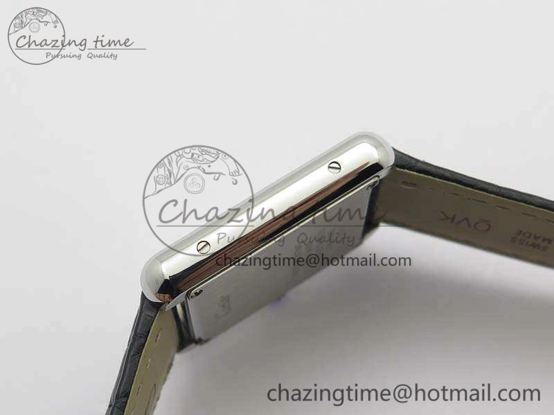 Tank Solo W5200002 Ladies 25mm SS LMF 1:1 Best Edition White Dial On Leather Strap Ronda Quartz