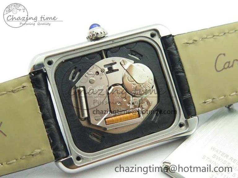 Tank Solo W5200002 Ladies 25mm SS LMF 1:1 Best Edition White Dial On Leather Strap Ronda Quartz