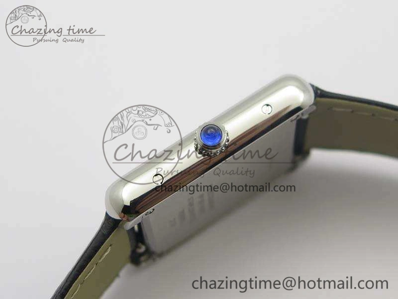 Tank Solo W5200002 Ladies 25mm SS ZF 1:1 Best Edition White Dial On Leather Strap Ronda Quartz