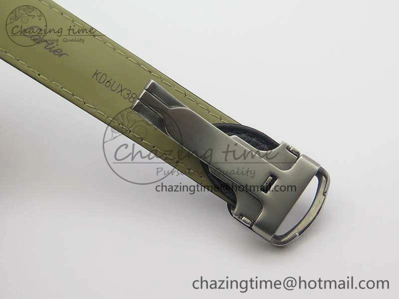 Tank Solo W5200002 Ladies 25mm SS ZF 1:1 Best Edition White Dial On Leather Strap Ronda Quartz