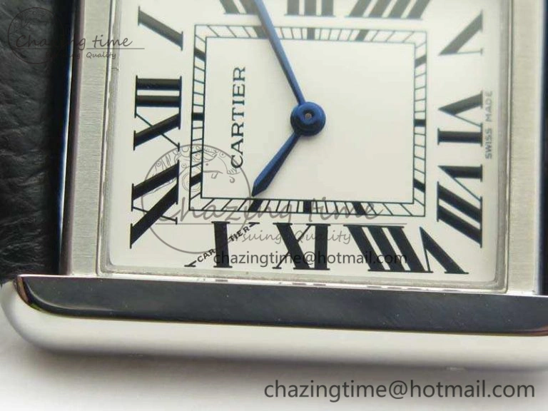 Tank Solo W5200002 Ladies 25mm SS ZF 1:1 Best Edition White Dial On Leather Strap Ronda Quartz