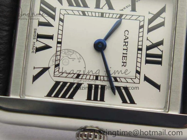 Tank Solo W5200002 Ladies 25mm SS ZF 1:1 Best Edition White Dial On Leather Strap Ronda Quartz