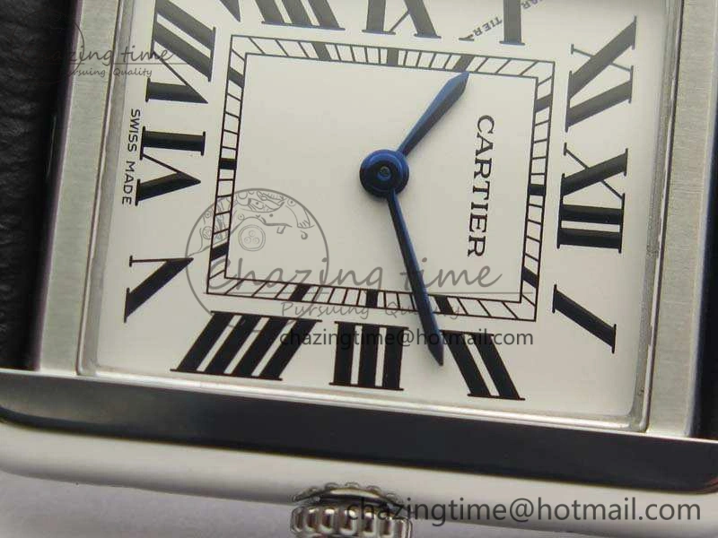 Tank Solo W5200002 Ladies 25mm SS ZF 1:1 Best Edition White Dial On Leather Strap Ronda Quartz