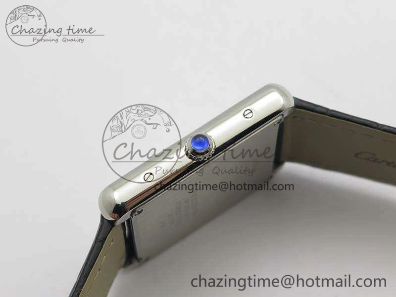 Tank Solo W5200002 Ladies 28mm SS LMF 1:1 Best Edition White Dial On Leather Strap Ronda Quartz