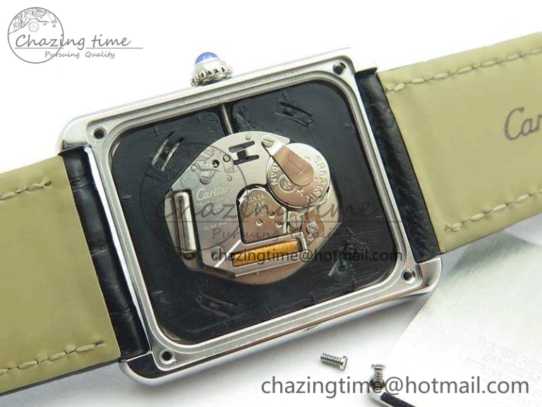 Tank Solo W5200002 Ladies 28mm SS LMF 1:1 Best Edition White Dial On Leather Strap Ronda Quartz