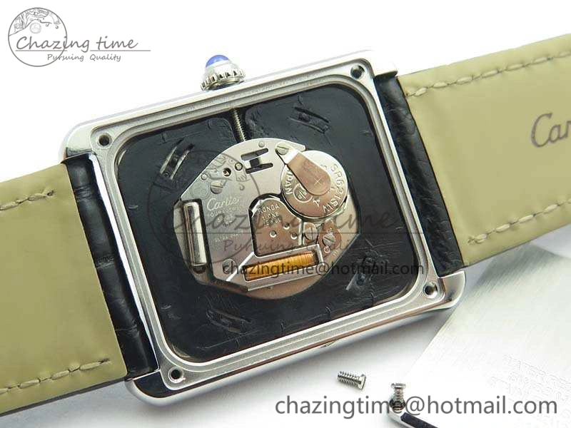 Tank Solo W5200002 Ladies 28mm SS LMF 1:1 Best Edition White Dial On Leather Strap Ronda Quartz