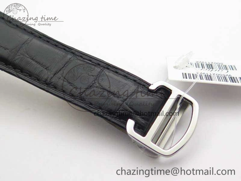 Tank Solo W5200002 Ladies 28mm SS LMF 1:1 Best Edition White Dial On Leather Strap Ronda Quartz