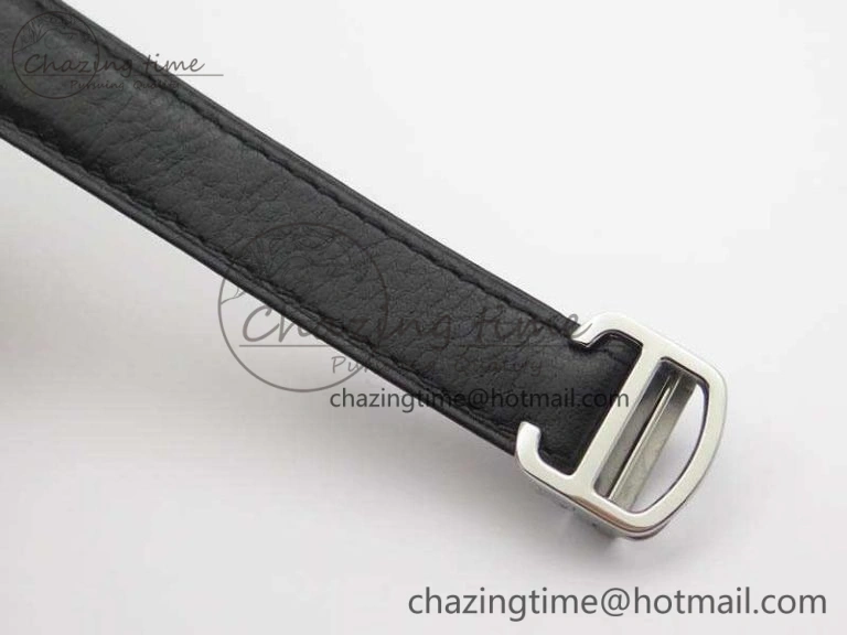 Tank W5200002 Ladies 25mm SS GPF 1:1 Best Edition White Dial On Leather Strap Ronda Quartz