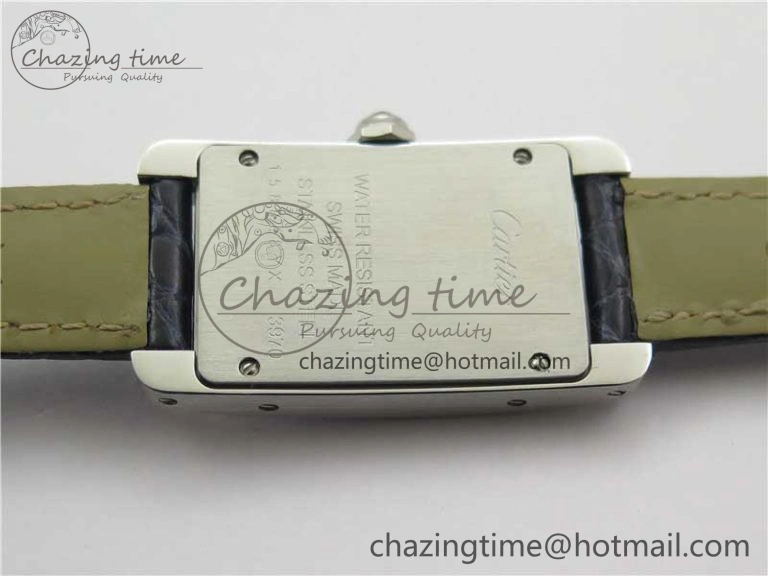 Tank WJTA0029 29mm 8848F SS Silver Dial on Black Croco Strap Ronda Quartz