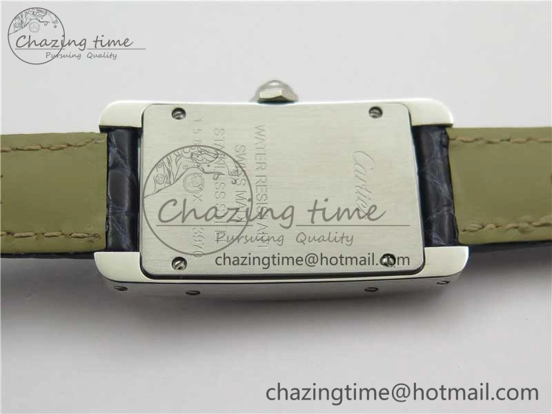 Tank WJTA0029 29mm 8848F SS Silver Dial on Black Croco Strap Ronda Quartz