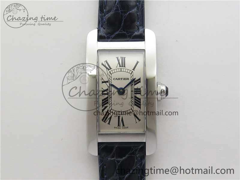 Tank WJTA0029 29mm 8848F SS Silver Dial on Black Croco Strap Ronda Quartz