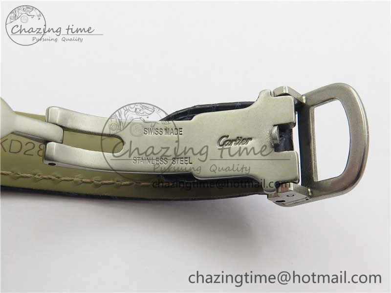Tank WJTA0029 29mm 8848F SS Silver Dial on Black Croco Strap Ronda Quartz