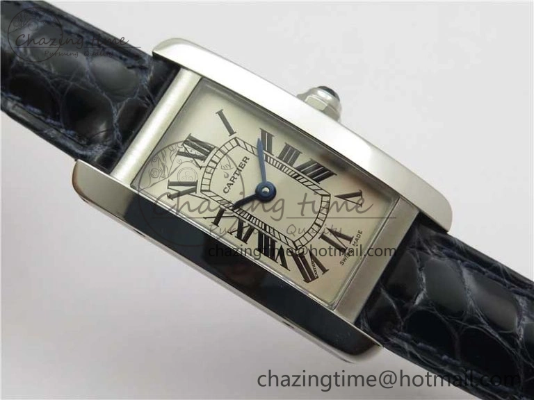 Tank WJTA0029 29mm 8848F SS Silver Dial on Black Croco Strap Ronda Quartz