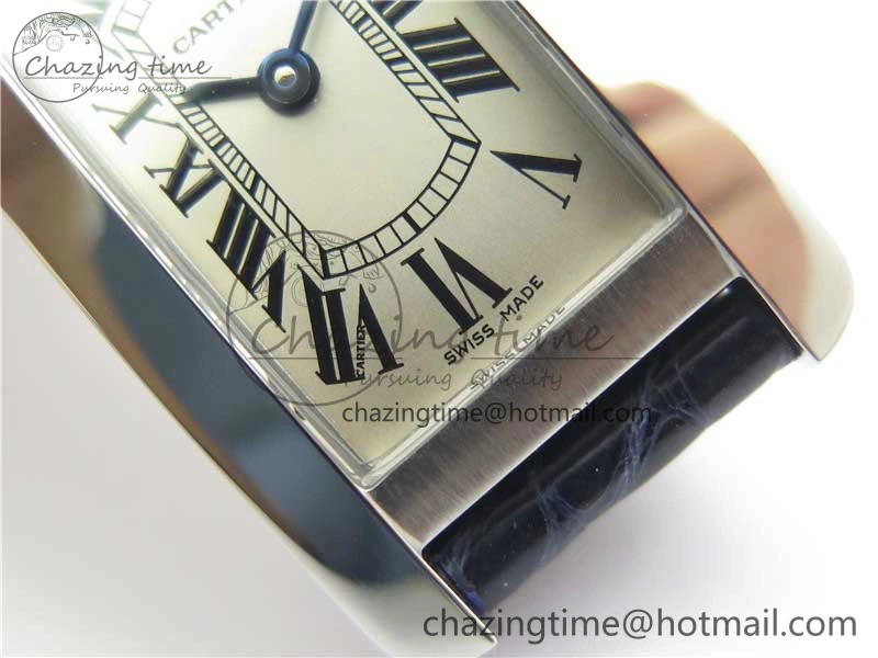 Tank WJTA0029 29mm 8848F SS Silver Dial on Black Croco Strap Ronda Quartz