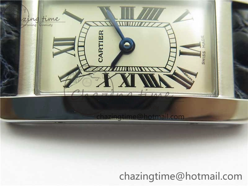 Tank WJTA0029 29mm 8848F SS Silver Dial on Black Croco Strap Ronda Quartz