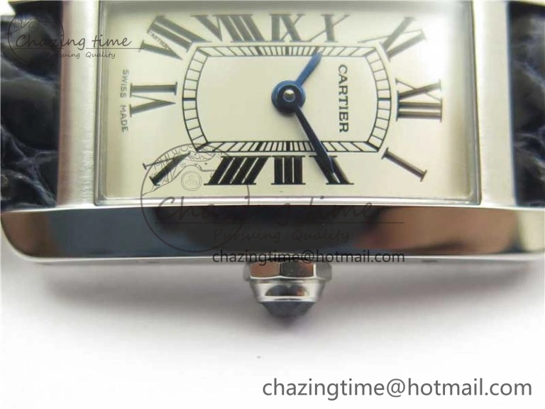 Tank WJTA0029 29mm 8848F SS Silver Dial on Black Croco Strap Ronda Quartz
