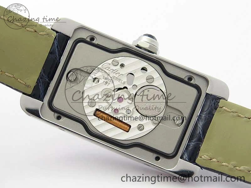Tank WJTA0029 29mm 8848F SS Silver Dial on Black Croco Strap Ronda Quartz