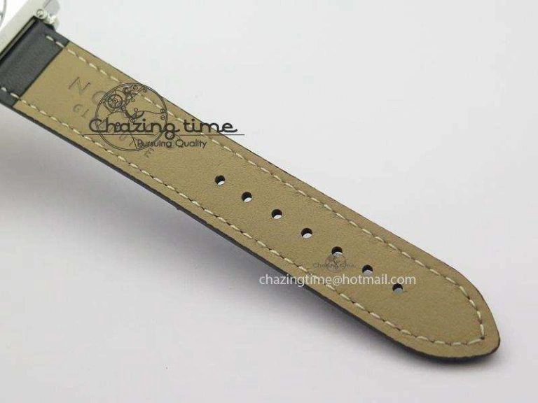 Tetra SS Gold Dial On Black Leather Strap A2813