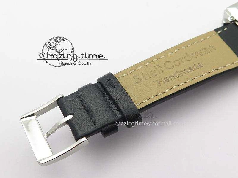 Tetra SS Gold Dial On Black Leather Strap A2813