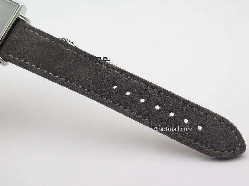 Tetra SS Grey Dial On Grey Leather Strap A2813