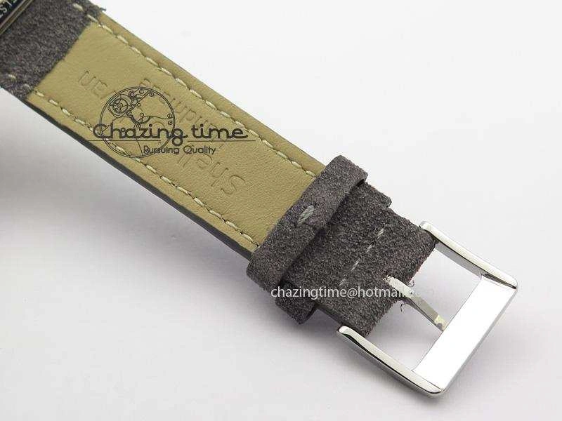 Tetra SS Grey Dial On Grey Leather Strap A2813